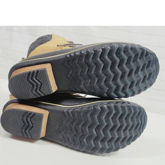 Sorel Slimpack II Lace Up Winter Duck Boots in Tan, sz 8.5 - Picture 12 of 14